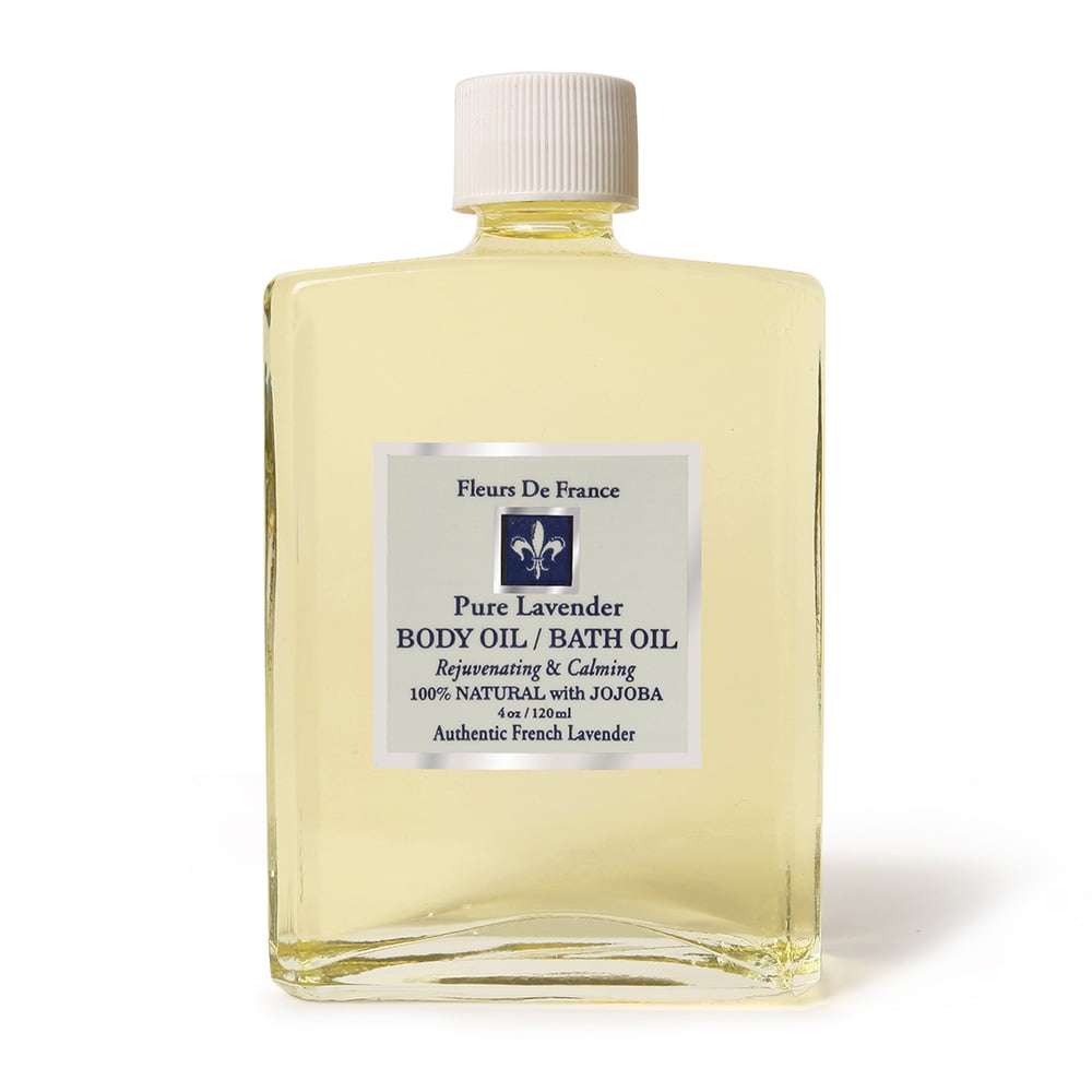 Fleurs de France Pure Lavender Body/Bath Oil - 4 oz