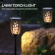 Lubelski 99LEDs Lampe à Effet de Flamme Solaire Étanche Jardin Jardin Extérieur Lampe Torche – image 3 sur 7