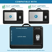 LapGear Home Office Pro Lap Desk, Black Carbon