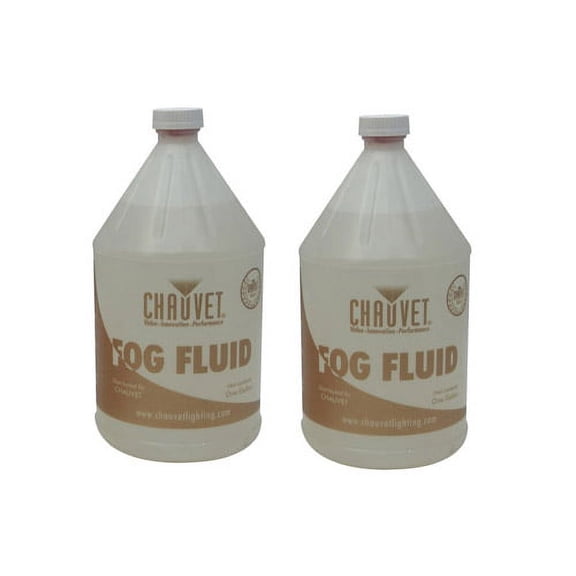 (2) Two Chauvet DJ HDF Platinum Thick Fogger Smoke Machine Juice Fluid 1 Gal