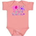 thumbnail image 3 of Inktastic My Nana Loves Me- cute elephants Boys or Girls Baby Bodysuit, 3 of 5