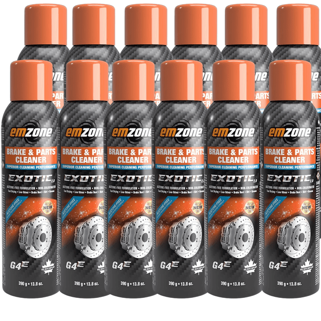 Exotic 2.0 Nettoyant pour Freins et Pièces, 390 g, Lot de 12