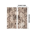 thumbnail image 3 of Beautynvta 2 Pack Coffee Cup Print Kitchen Curtains, Rod Pocket Light Filtering Coffee Themed Short Window Drapes, Curtain Panels for Kitchen Sink Farmhouse Decor, 3 of 6