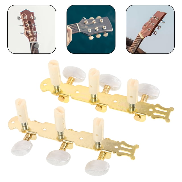 unbranded De Afinación Para Guitarra Acústica Con Cabezas Acrílicas Y Estabilidad Precisa
