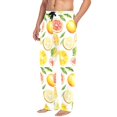 thumbnail image 2 of FORMRS Mens Pajama Pants with Pockets Sleepwear Lounge Bottoms Sizes S-2XL, Candy Lemon, 2 of 7