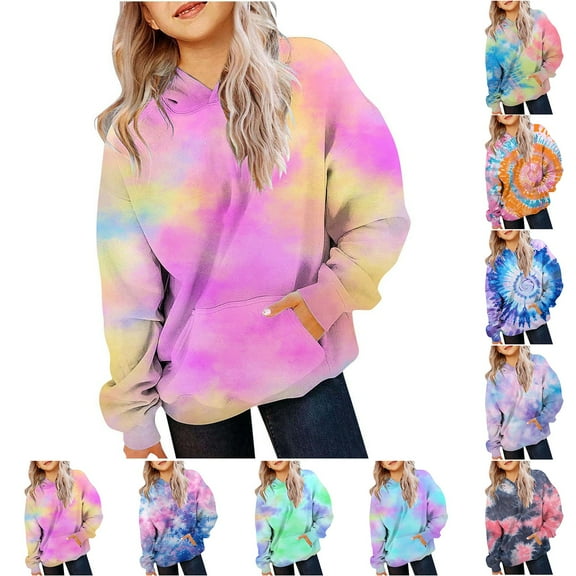 Boys Girls Fleece Lined Long Sleeve Hooded Sweatshirt Colors Drawstring Hoodies Tops With Pockets Sports Pullover Top Black, 2-3Y