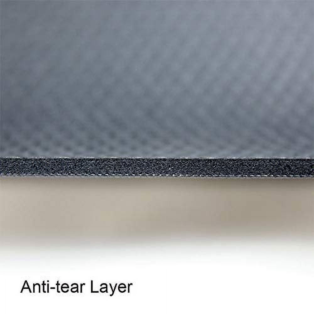 RevTime Extra Large Exercise Mat 6 x 6 feet (72" x 72" x 1/4"+) 7 mm Thick & High Density Mat for Home Cardio and Yoga Workouts