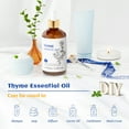 thumbnail image 2 of HIQILI Thyme Oil, 100ml Pure Essential Oi for Hair, Skin, Diffuser, Aromatherapy, 2 of 5