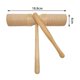 thumbnail image 3 of Tubo de sonido doble Juguete de percusión Juguete de aprendizaje Anillos de rosca con palillo de Juguete musical de dos cara para Niñas Sunnimix Juguetes de percusión musical, 3 of 8