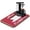 Coffee Vintage Red-6, variant on Coffee Mat, Coffee Vintage Red Pattern Coffee Bar Mat for Coffee Station Accessories and Organizer, Absorbent Dish Drying for Kitchen Counter, Coffee Bar Decor Coffee Machine Mat 19.5x12in