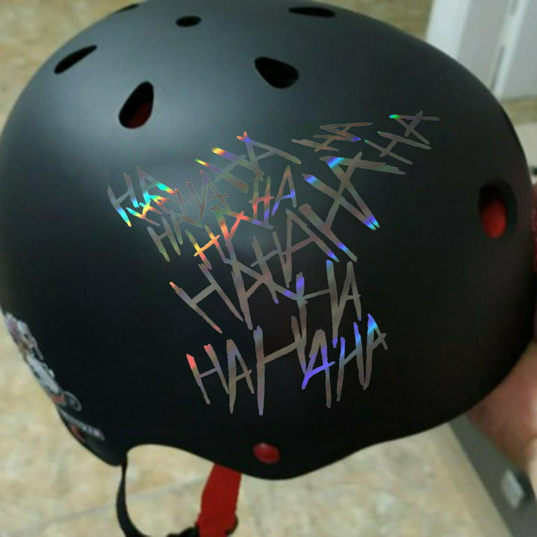 Reflector Sticker SNOWFLAKE Decals Children Helmet Bicycle