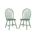 thumbnail image 3 of Boraam Carolina 5-Piece Wood Dining Set in Equestrian Green Finish, 3 of 6