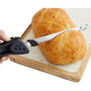  Homaider Electric Knife for Carving Meat, Turkey, Bread & More.  Serving Fork and Carving Blades Included: Home & Kitchen