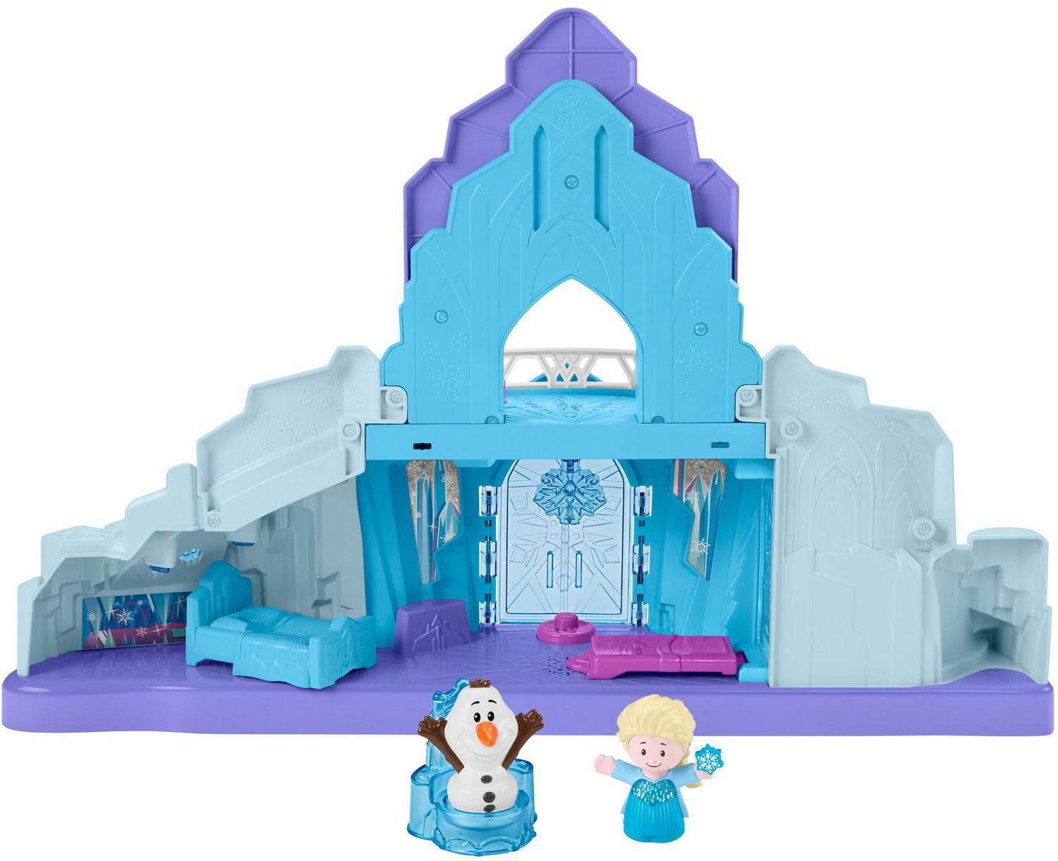 Little People Disney La Reine des Neiges Le Palais de Glace d’Elsa - Version Anglaise