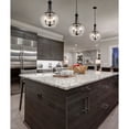 thumbnail image 2 of 473P16-MB-Z-Lite-Joliet - 3 Light Pendant In Modern Style-24.5 Inches Tall and 15.75 Inches Wide-Matte Black Finish    -Traditional Installation, 2 of 5