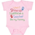 thumbnail image 3 of Inktastic Teacher Like Mommy Boys or Girls Baby Bodysuit, 3 of 5
