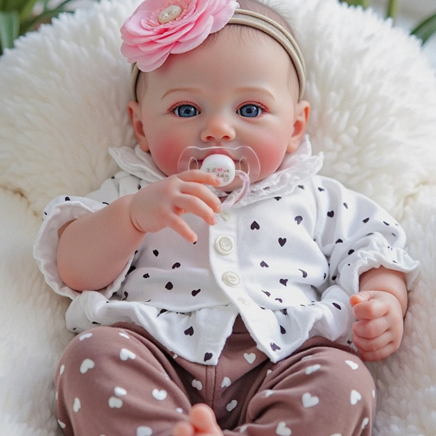 New  Arrival Blue Eyes 19 Inch 48 CM Reborn Baby Dolls Soft Cloth Body Girl Bebe Reborn Realistic Newborn Baby Dolls Real Life Baby Toys For Kids Age 3+ CUSTOM