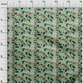 thumbnail image 3 of oneOone Cotton Flex Mint Green Fabric Video Game Sewing Craft Projects Fabric Prints By Yard 40 Inch Wide, 3 of 6