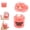 Pink, variant on 70ml Fruit Scented Crystal Slime for Handmade DIY Craft, Soft and Stretchy, Non-Hardening Formula, Includes Tools, Ideal for Sensory Play and Creative Fun for Everyone