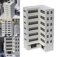thumbnail image 3 of Modelo ferrocarril, decoraciones ciudad en miniatura, DIY de modelo de , modelo de arquitectura, d , 72 16x14.5x30cm yotijar Casa Mini Tren Ciudad, 3 of 10
