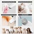 thumbnail image 5 of Amaopus Dog Clippers for Grooming, 4 in 1 Dogs Paw Trimmer Pet Grooming Kit, Low Noise Dog Shavers with Nail Grinder Quiet, Shaver Grooming Supplies for Pet Cats Dogs, 5 of 7