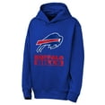 thumbnail image 2 of Youth Outerstuff  Royal Buffalo Bills Back to Basics Hoodie, 2 of 3