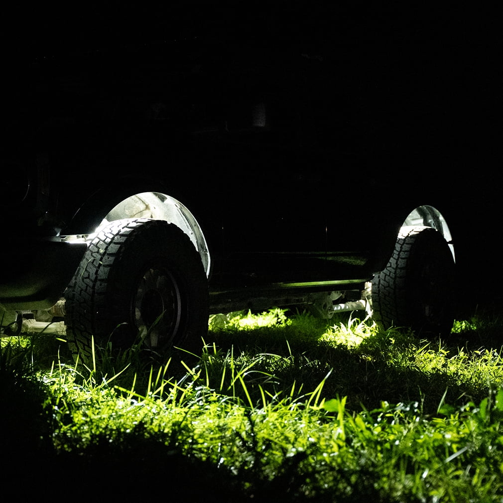 Borne Off-Road Rock Light (4)  Long Harness