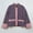 Purple, variant on LEBONYARD Overcoats for Women under $10,Women's Fashionable Round Neck Single Breasted Thickened Cotton Jacket with Warm and Plush Jacket Green S