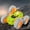 Green GN, variant on Xecvkr High-Speed Mini Double-Sided Stunt Rc Car 360 Rotating Flip LED Lights USB Rechargeable 3.7v 500mah Remote Control Stunt Drift Climbing Off-Road Toy 8.26x5.9x2.95in
