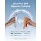 thumbnail image 2 of Power bank UGREEN MagFlow de 10000 mAh, 25 W, inalámbrica, naranja, 2 of 9