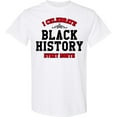 thumbnail image 3 of Inktastic I Celebrate Black History Every Month in Black and Red T-Shirt, 3 of 5