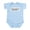 Sky Blue, variant on CafePress - Remington (Vintage) Infant Bodysuit - Baby Light Bodysuit, Size Newborn - 24 Months