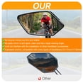 thumbnail image 2 of Homieway Bar End Bike Mirror, HD Glass Lens for Handlebars Wider Angle Rotatable E-Bike Mirror, Scratch Resistant Universal Rearview Mirrors, Left, 2 of 7