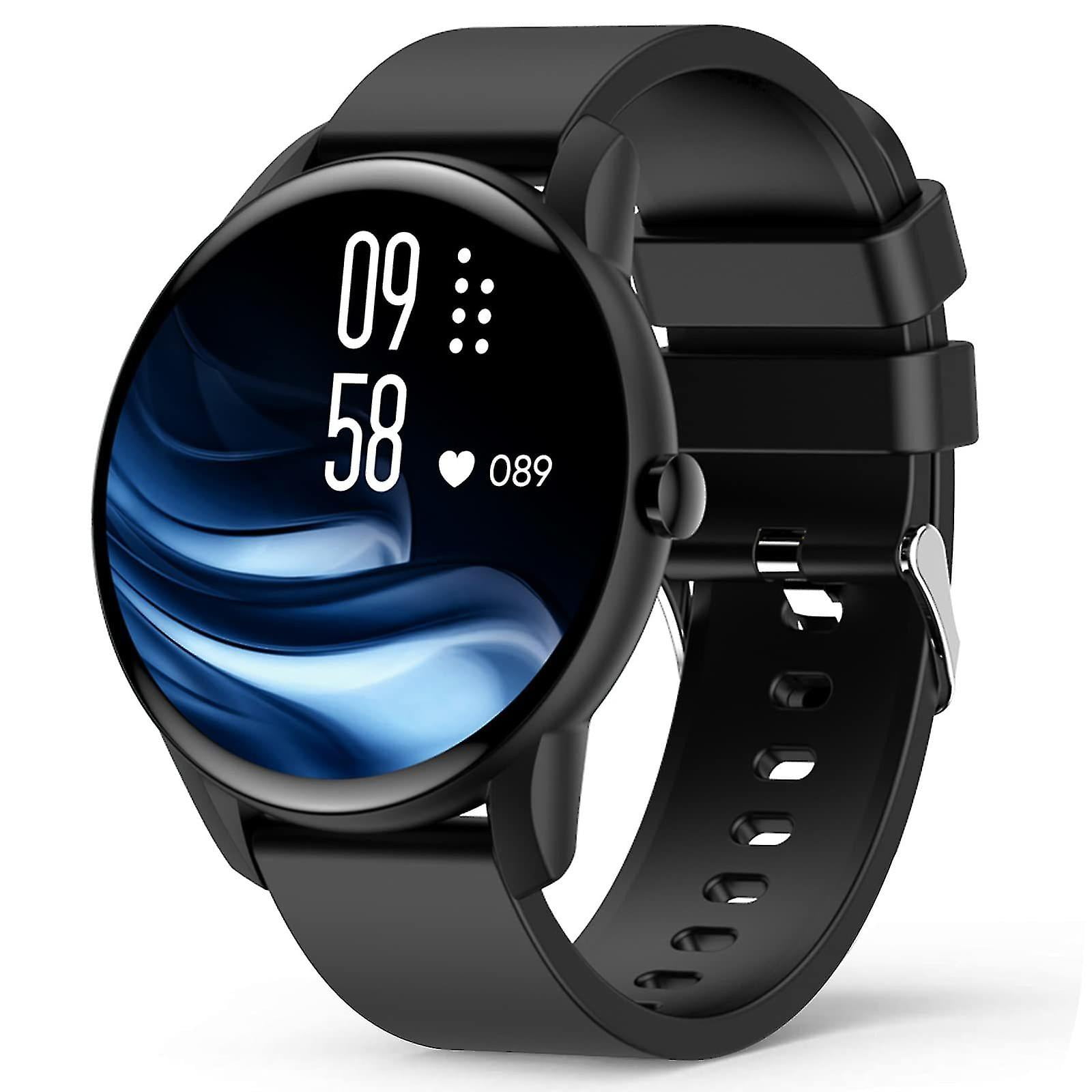 Smart Watch Full Touch Screen Fitness Tracker Fitness Watch With Blood Oxygen Blood Pressure Heart Rate And Sleep Monitor Waterproof Step Counter Walmart