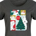 thumbnail image 3 of Coca-Cola - Christmas Tree Polar Bears - Women's Any Way Dress, 3 of 5