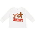 thumbnail image 3 of Inktastic Oh Snapbroken gingerbread Boys or Girls Long Sleeve Toddler T-Shirt, 3 of 5
