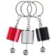 thumbnail image 2 of 3pcs Keychain Gadgets Cool Key Chain Rings Car Key Keychain Decors Gear Shifter Keychains, 2 of 4
