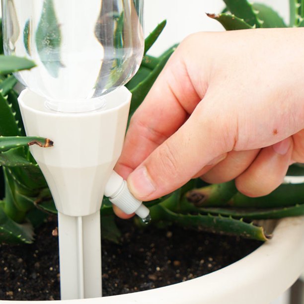 Espiga De Riego 3 uds dispositivo de punta de riego planta de jardín riego por goteo automático (blanco) Ndcxsfigh Libre de BPA