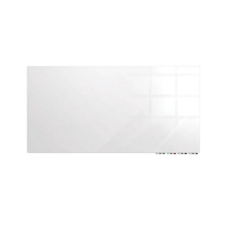 Ghent Aria 3'W x 2'H Glass White Board - White