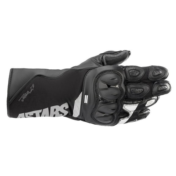 Alpinestars SP-365 Drystar Mens Motorcycle Gloves Black/White XXL