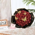 thumbnail image 4 of Beth 24pcs Glitter Roses Bouquet DIY Preserved Flower Bouquet Artificial Rose, 4 of 5