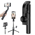 thumbnail image 1 of Compact Smartphone Stabilizer, Multifunctional Design Anti-Shaking Single-Axis Gimbal With Enhanced Connectivity For Wide Range Smartphones, Non-Slip Foot Pad (Black), 1 of 8