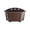 Coffee, variant on Cadancy Planter Box Wall Mounted Railing Hanging Basket for Indoor Outdoor Balcony Deck Patio Garden Herb Vegetable Flower Pot Vertical Growing Container Modern Home Decor