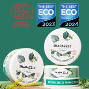 Shadazzle Natural Super Cleaning Paste and Polish with Scrub Sponge – Eco friendly Multi-purpose Cleaner (Eucalyptus)