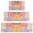 Pioneer Flower Floral, variant on Pioneer Flower Floral Print Pattern Kitchen Rugs Sets Of 3,Kitchen Runner Rugs Non Skid Washable,Decorative Kitchen Floor Mats for Kitchen,Sink,Laundry,17"x30" 17"x47" 17"x59"