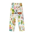 thumbnail image 4 of Kdxio Hello Summer Print Men's Sleep Pajama Pant Lounge Pants with Pockets, 4 of 8