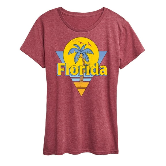 Instant Message - Retro Florida - Vacation Destination - Women's Short Sleeve Graphic T-Shirt