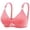 Watermelon Red, variant on XuJwPNcy Womens Push up Everyday Bras Comfortable Wireless Bralettes V Neck Seamless Bra Breathable Wire Free Basic Bras