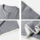 thumbnail image 4 of pstuiky camisetas de hombre, Camisa informal de manga corta holgada con cuello redondo y color liso para hombre camisas casuales para hombre xxl, 4 of 5