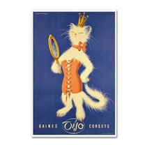 Trademark Fine Art 'Fashion 24' Canvas Art by Vintage Lavoie